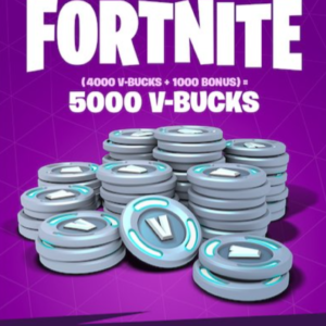 Fortnite 5000 V-Bucks Gift Card