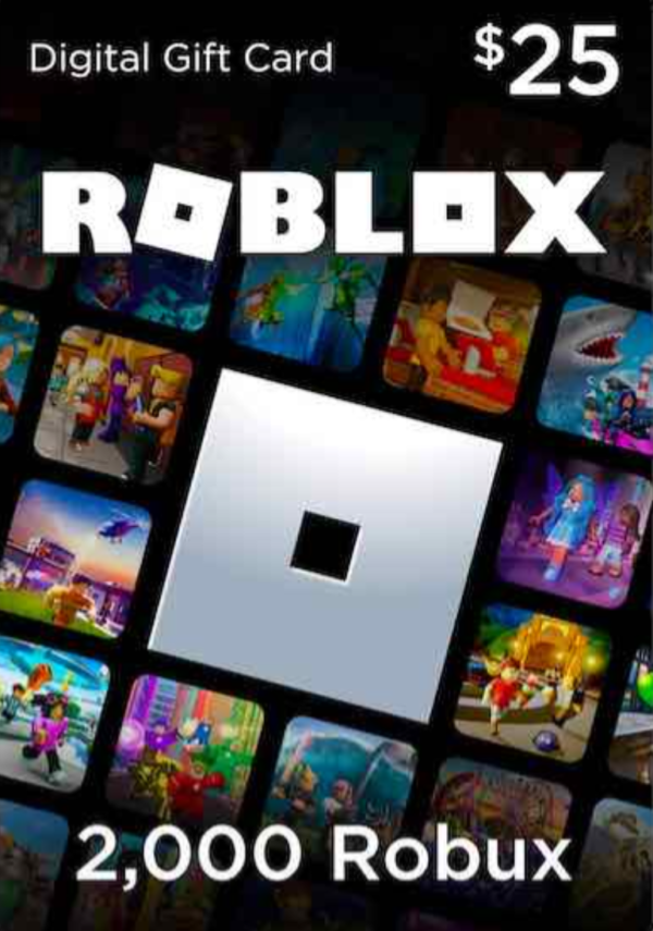 Roblox Gift Card – 2000 Robux